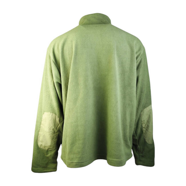 HANORAC DIN FLEECE - SURPLUS MILITAR ARMATA GRECIEI - VERDE OD - UZAT 