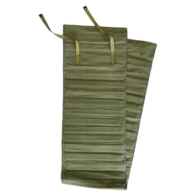 HUSA CU PROTECTII DIN KEVLAR - CURELE DIN TEXTIL - SURPLUS MILITAR ARMATA ROMANA - VERDE OD - IN STARE BUNA 