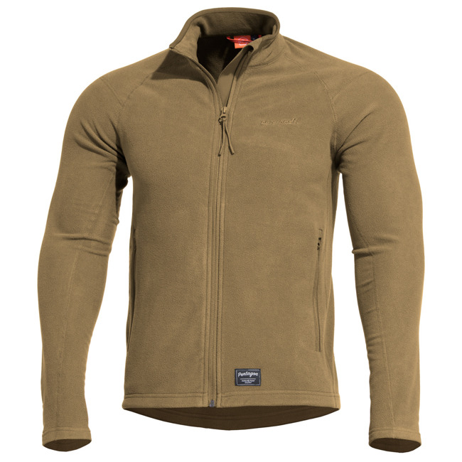 Hanorac Fleece cu fermoar 'ARKOS' Coyote - Pentagon