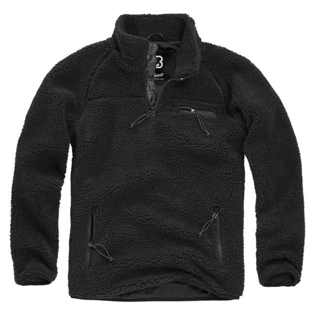 Hanorac Teddyfleece Troyer - negru - Brandit