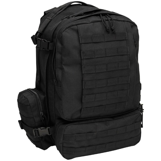 IT Geanta, rucsac negru, "Tactical-Modular" 45 l