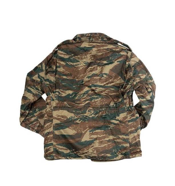 JACHETA AMERICANA M65 - FARA CAPTUSEALA - CAMUFLAJ GRECESC - SURPLUS MILITAR - UZATA