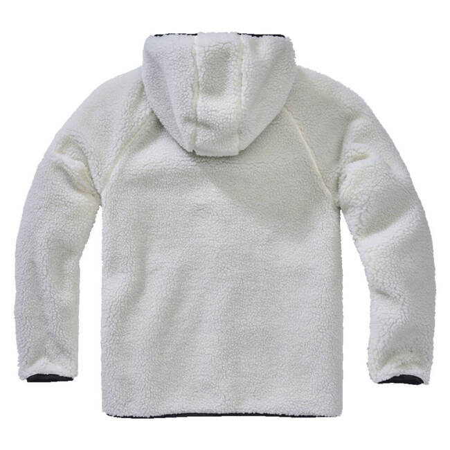 JACHETA DE IARNA CU GLUGA TEDDYFLEECE - ALBA - BRANDIT