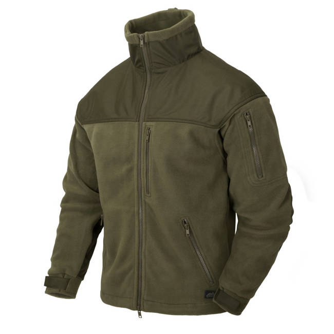 JACHETA FLEECE - CLASSIC ARMY - Helikon Tex - VERDE OLIV