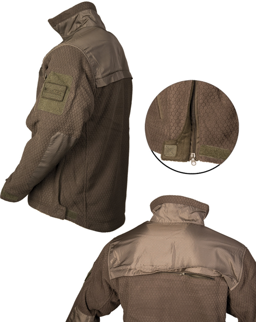 JACHETA FLEECE - "ELITE" - HEXTAC® - OD (Olive Drab)