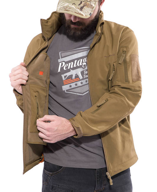 JACHETA IMPERMEABILA - ARTAXES SOFTSHELL - PENTAGON - COYOTE