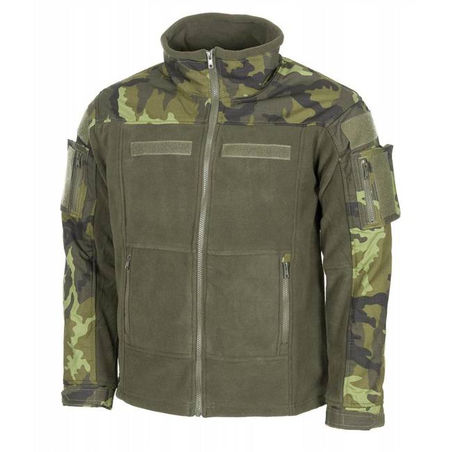 JACHETĂ MFH "COMBAT" - FLEECE - CZ CAMO M95