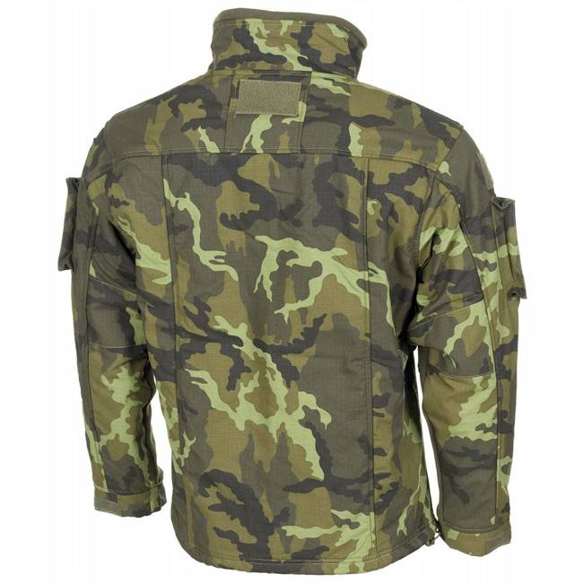 JACHETĂ MFH "COMBAT" - FLEECE - CZ CAMO M95