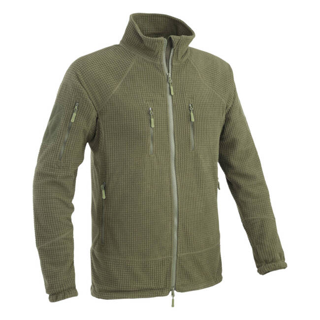 JACHETA  POLAR EAGLE TACTICAL FULL ZIP - VERDE OD - DEFCON 5