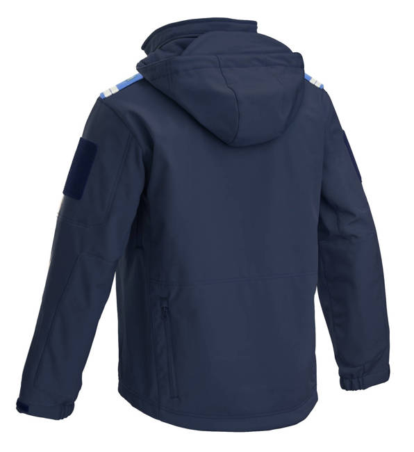 JACHETA SOFTSHELL - BLEUMARIN - JANDARMERIA - CU EMBLEME