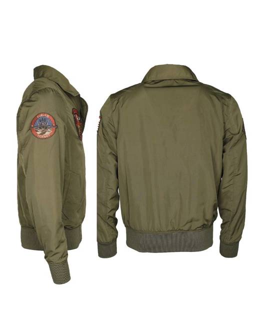 JACHETA TOP GUN - "HORNET" - VERDE OD - Mil-Tec®