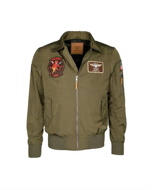 JACHETA TOP GUN - "HORNET" - VERDE OD - Mil-Tec®