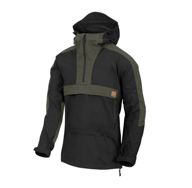 Jacheta WOODSMAN Anorak - Helikon Tex - Negru - Oliv Taiga