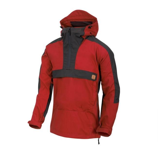 Jacheta WOODSMAN Anorak - Helikon Tex ® - Rosu Gri