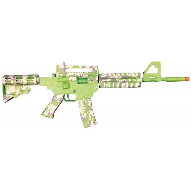 KIT ARMA CU MUNITIE DIN HARTIE - SPITBALL BLASTER - VERDE - Paper Shooters