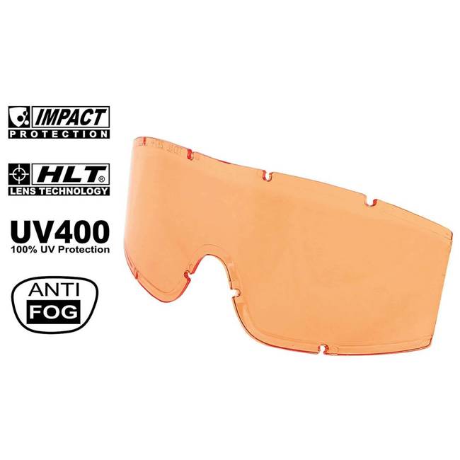 LENTILE DE REZERVĂ PENTRU OCHELARI TACTICI - KHS® Tactical Eyewear - PORTOCALIU