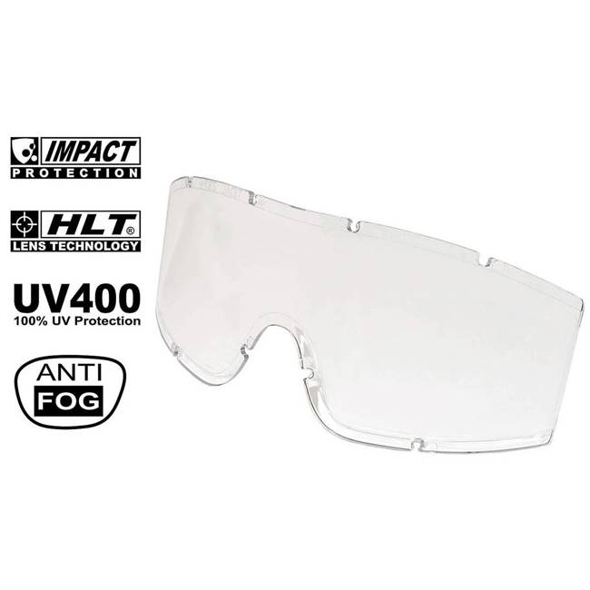 LENTILE DE REZERVĂ PENTRU OCHELARI TACTICI - KHS® Tactical Eyewear - TRANSPARENT