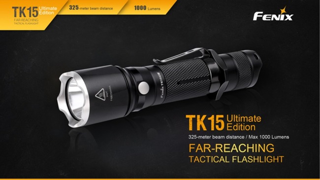 Lanterna Fenix TK15UE, impermeabila 