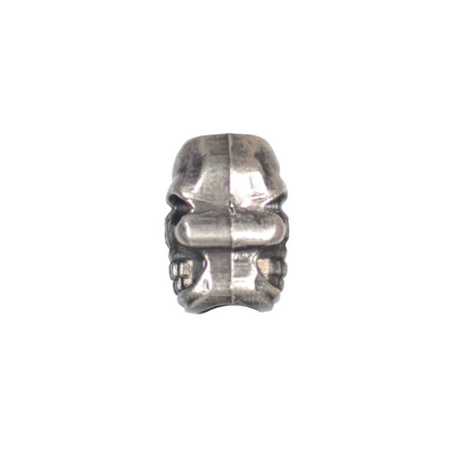 MARGEA PENTRU SNUR SKULL STOPPER BEAD - METAL BRUSHED - M-TAC