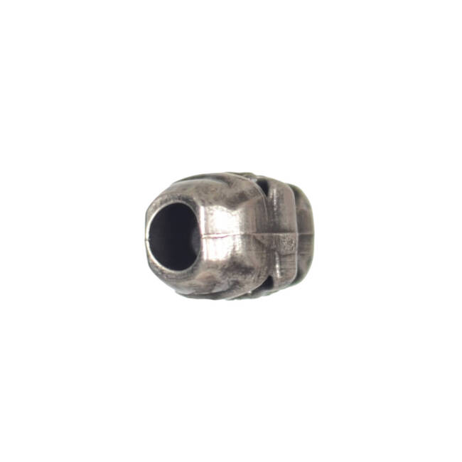 MARGEA PENTRU SNUR SKULL STOPPER BEAD - METAL BRUSHED - M-TAC