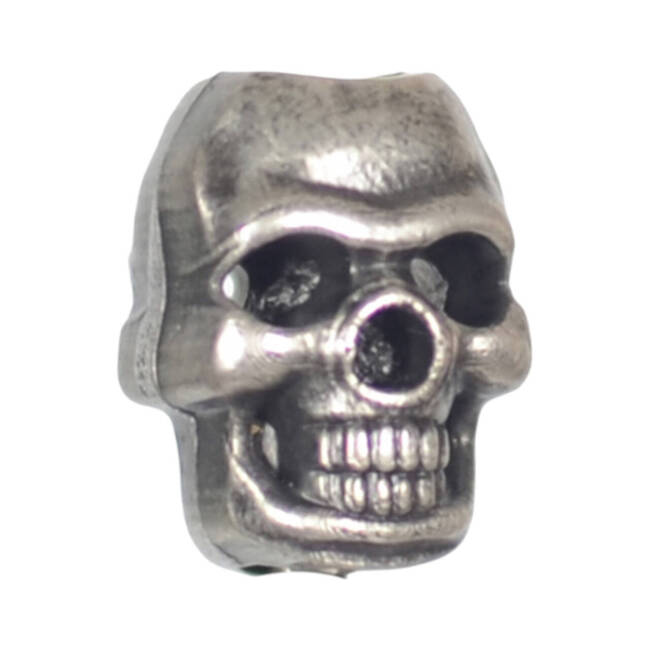 MARGEA PENTRU SNUR SKULL STOPPER BEAD - METAL BRUSHED - M-TAC