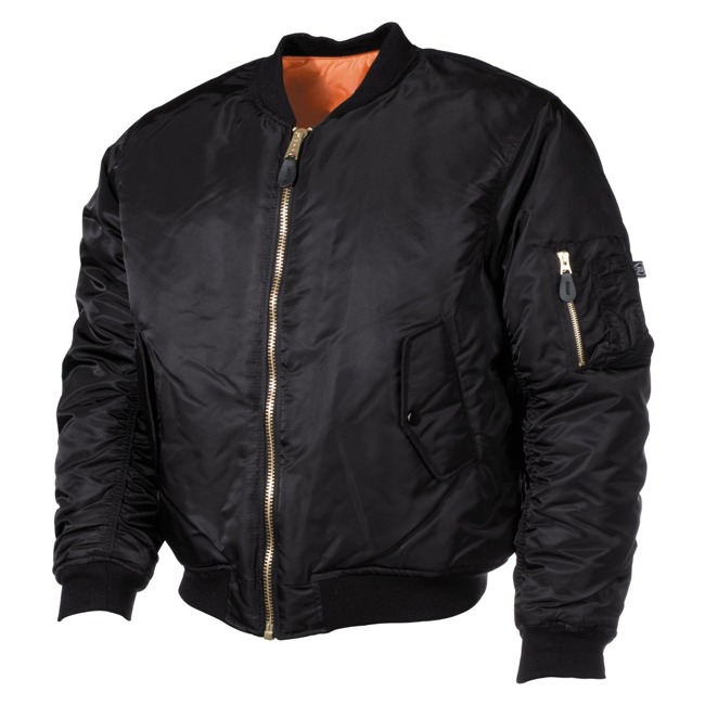 MFH MA1 geaca bomber pilot neagra