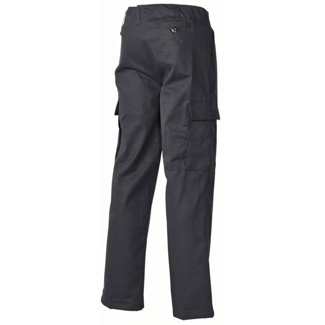 MFH® BW PANTALONI MOLESKIN - NEGRI