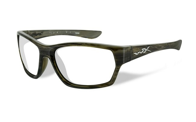 Ochelari - Wileyx - MOXY Frame Olive Stripe/Smoke grey lens