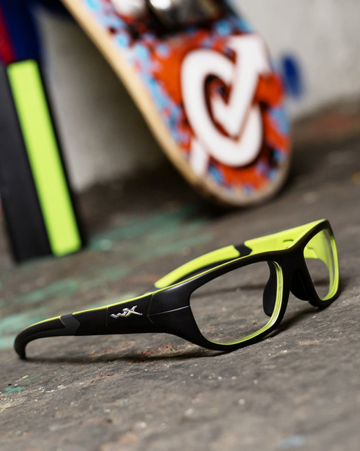 Ochelari - Wileyx - VICTORY Clear Matte Black/Lime Green Frame