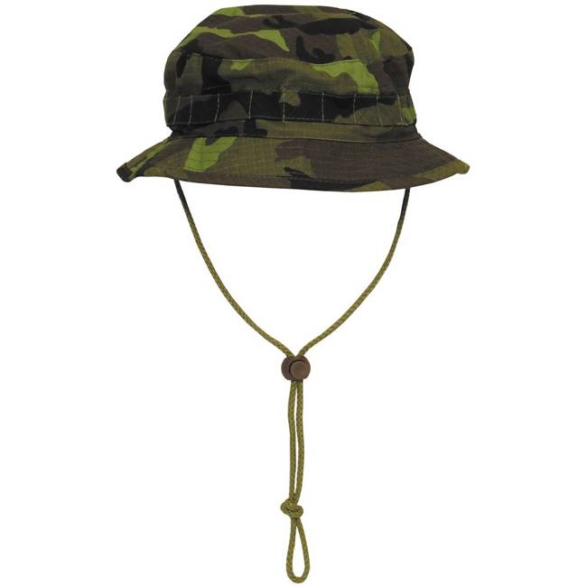 PĂLĂRIE BRITANICĂ "BOONIE" - CU ȘNUR PENTRU BĂRBIE - MFH® - CAMO CZ