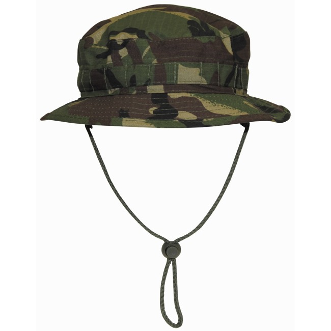 PĂLĂRIE BRITANICĂ "BOONIE" - CU ȘNUR PENTRU BĂRBIE - MFH® - CAMO DPM