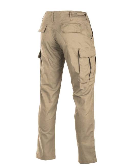 PANTALONI AMERICANI DE TEREN - BDU -  SLIM FIT - KAKI