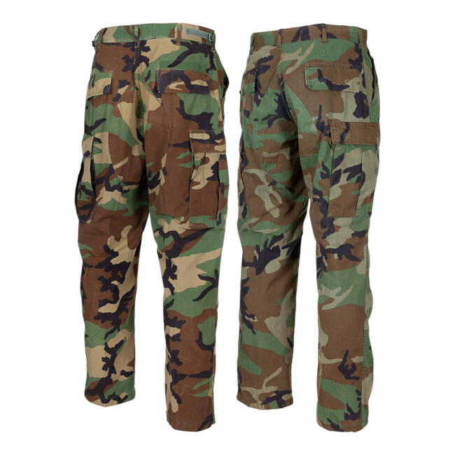 PANTALONI COMBAT BDU NY/CO - WOODLAND - SURPLUS MILITAR DE LA ARMATA AMERICANA - UZATI