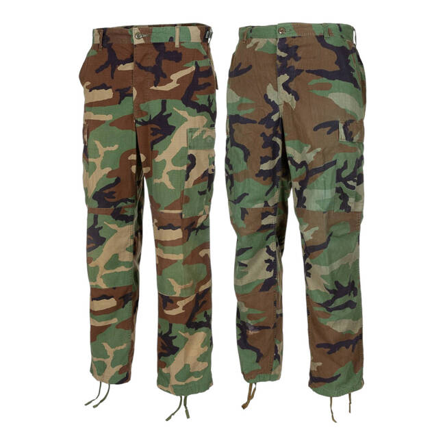 PANTALONI COMBAT BDU NY/CO - WOODLAND - SURPLUS MILITAR DE LA ARMATA AMERICANA - UZATI