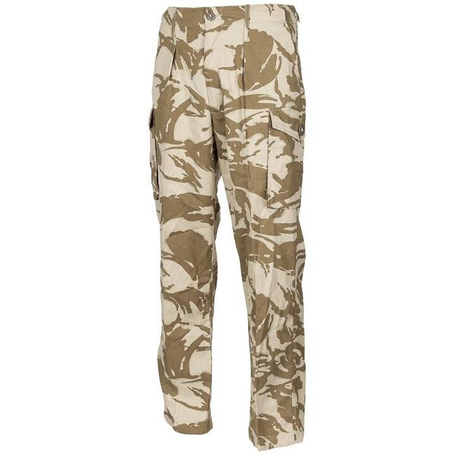 PANTALONI COMBAT BRITANICI - DPM CAMO - UTILIZAT