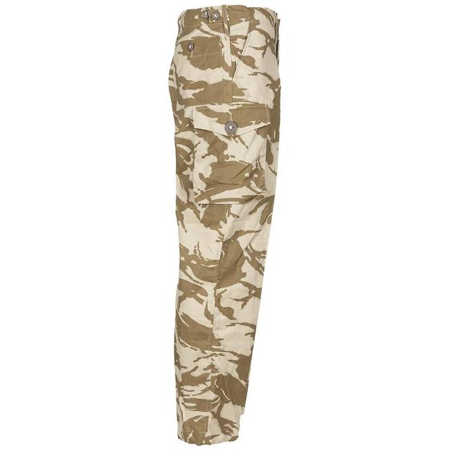 PANTALONI COMBAT BRITANICI - DPM CAMO - UTILIZAT