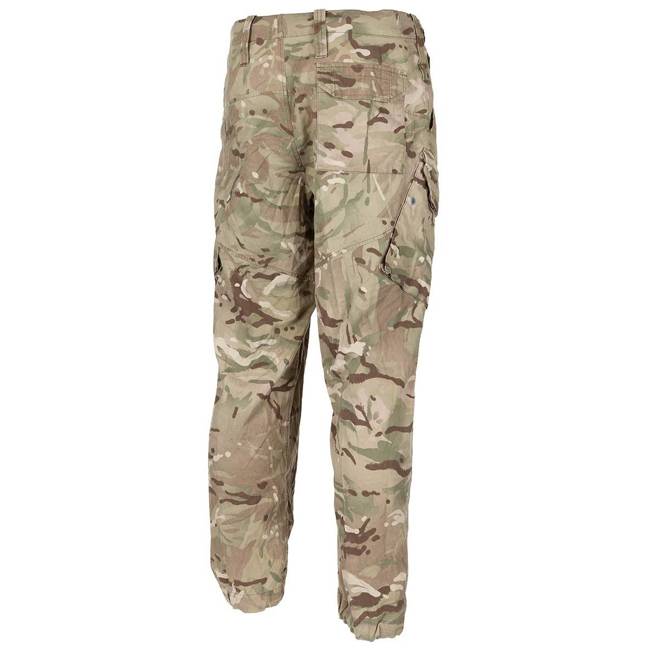 PANTALONI COMBAT BRITANICI „TEMPERATE” - CAMUFLAJ MTP - UZAȚI