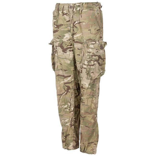 PANTALONI COMBAT BRITANICI „TROPICAL”  - CAMUFLAJ MTP - UZAȚI