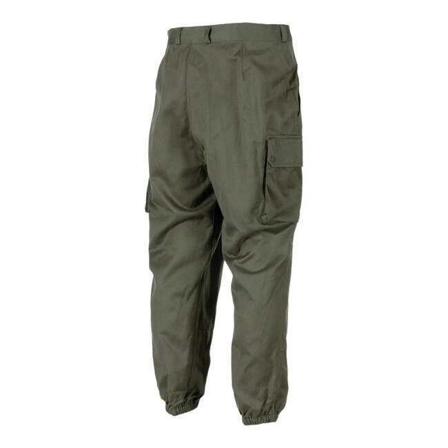 PANTALONI DE TEREN F2, VERDE OD - SURPLUS MILITAR DE LA ARMATA FRANCEZA - CA NOI