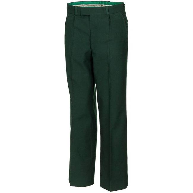 PANTALONI DE UNIFORMĂ - VERZI - SURPLUS MILITAR BELGIAN - CA NOU