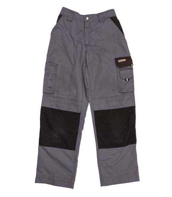 PANTALONI GERMANI DE LUCRU - GRI/NEGRU - SURPLUS MILITAR - UTILIZAT