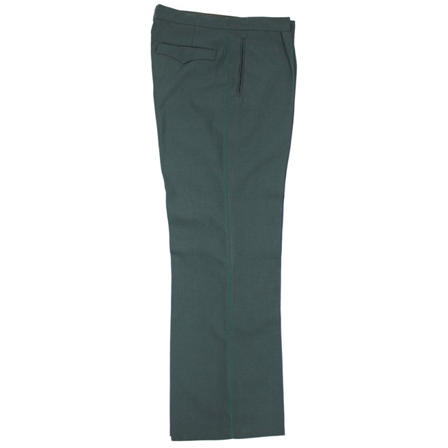 PANTALONI GERMANI DE UNIFORMA NVA - VERDE OD - SURPLUS MILITAR - UTILIZAT