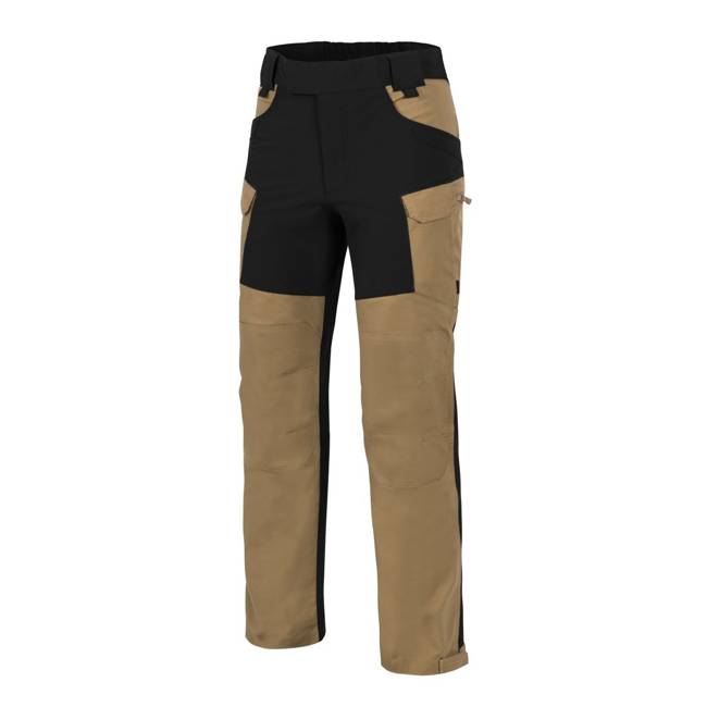 PANTALONI HYBRID OUTBACK - DURACANVAS - Helikon-Tex - COYOTE/NEGRU