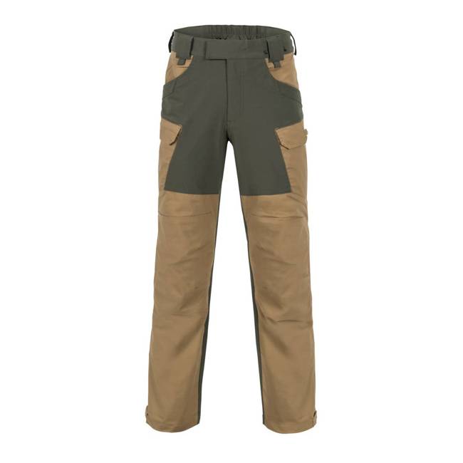 PANTALONI HYBRID OUTBACK - DURACANVAS - Helikon-Tex - COYOTE/NEGRU