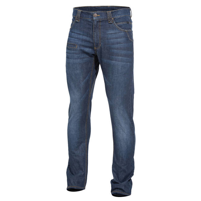 PANTALONI JEANS TACTICI - ROGUE - PENTAGON  - ALBASTRU INDIGO - LUNGIME 32