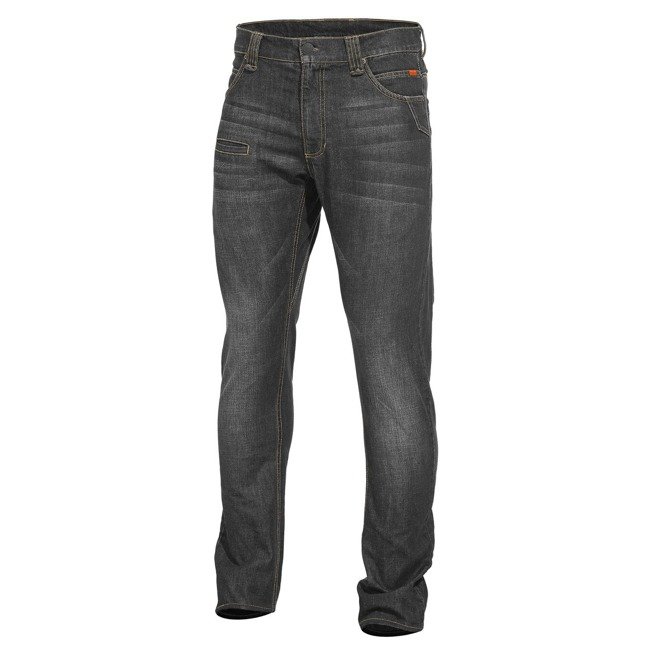 PANTALONI JEANS TACTICI - ROGUE - PENTAGON  - NEGRU - LUNGIME 34