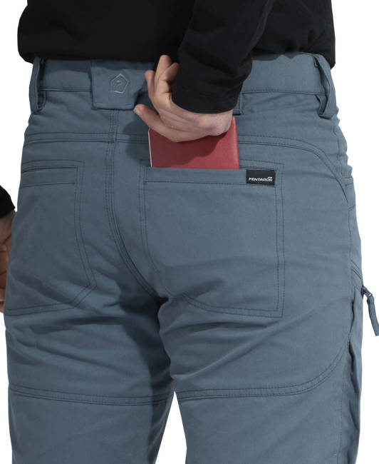 PANTALONI - "RENEGADE ORIGIN" - PENTAGON® - ALBASTRU CĂRBUNE - LUNGIME 32″