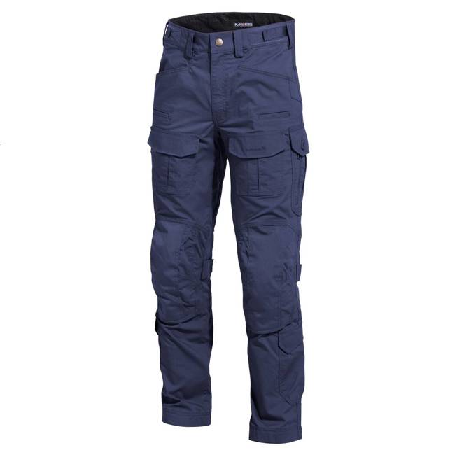 PANTALONI RIP-STOP - "WOLF" - PENTAGON® - BLEUMARIN - LUNGIME 30″