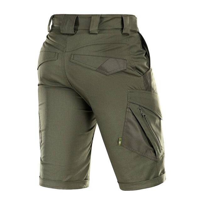 PANTALONI SCURTI AGGRESSOR GEN.II FLEX - ARMY OLIVE - M-TAC