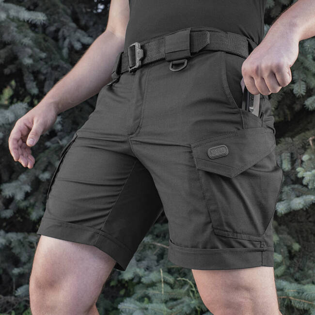 PANTALONI SCURTI AGGRESSOR SHORT - NEGRI - M-TAC